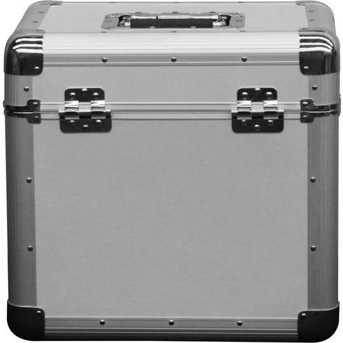  Odyssey Krom Series KLP2 Stackable Record/Utility Case (Silver)