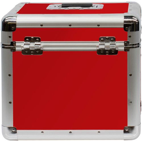  Odyssey Krom Series KLP2 Stackable Record/Utility Case (Red)