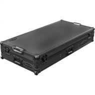 Odyssey Glide-Style DJ Coffin Flight Case with Wheels for DJM-A9 / CDJ-3000 or Similar Size Gear (Black Label)