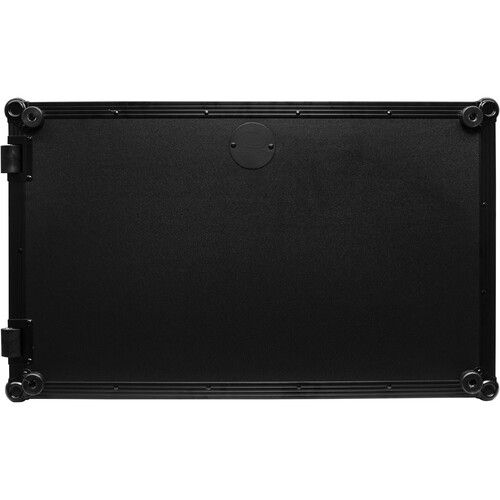  Odyssey Glide-Style Flight Case with Wheels and Laptop Platform for Pioneer DDJ-Rev7 (All Black)