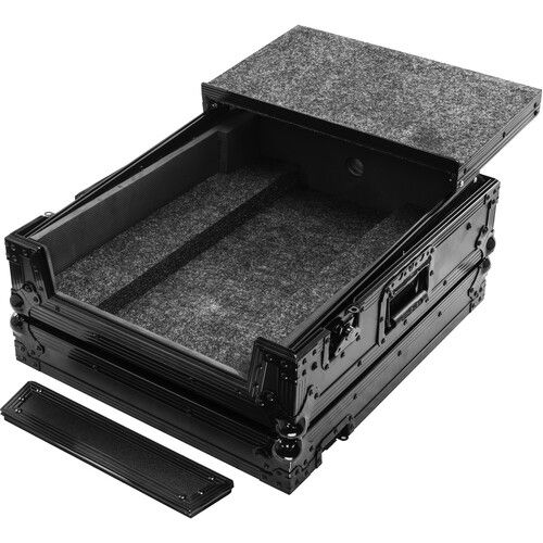  Odyssey Black Label Glide Style Flight Case for Pioneer DJM-V10 Mixer (All Black)