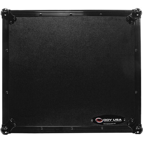  Odyssey Black Label Glide Style Flight Case for Pioneer DJM-V10 Mixer (All Black)