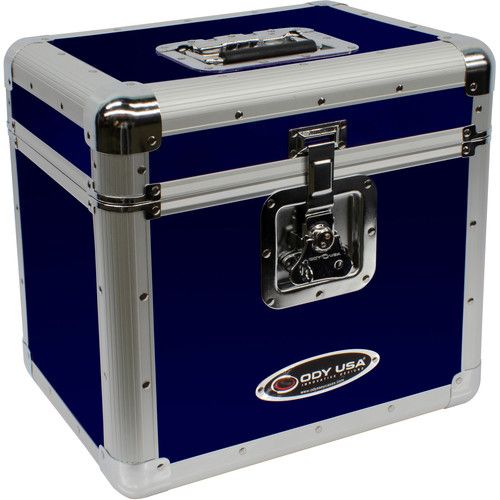  Odyssey Krom Series KLP2 Stackable Record/Utility Case (Blue)