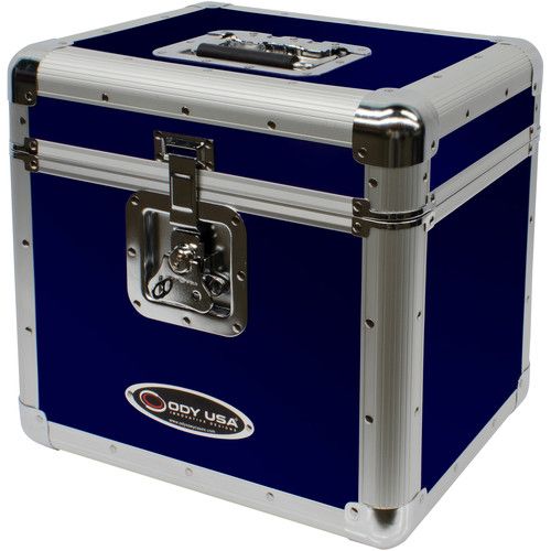  Odyssey Krom Series KLP2 Stackable Record/Utility Case (Blue)