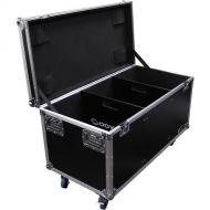 Odyssey Utility Trunk Touring Flight Case with Dividers (Black)