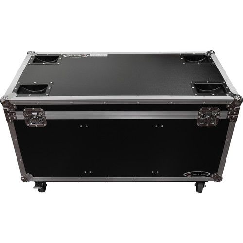  Odyssey Utility Trunk Touring Flight Case with Dividers (Black)