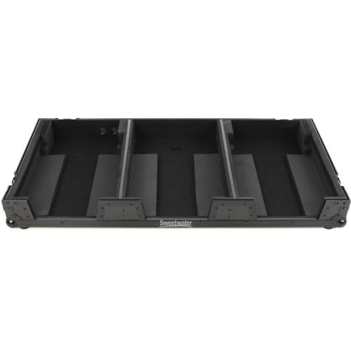  Odyssey FZ12CDJWXD2BL Coffin Case for 12-inch DJ Mixer and Dual Media Players