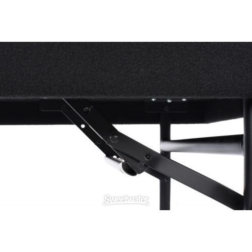  Odyssey CTBC2060 Carpeted DJ Table - 20 x 60 inch