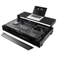 Odyssey FZGSXDJXZW1BL Black Label XDJ-XZ Glide-style Case With Wheels and 1U Rack