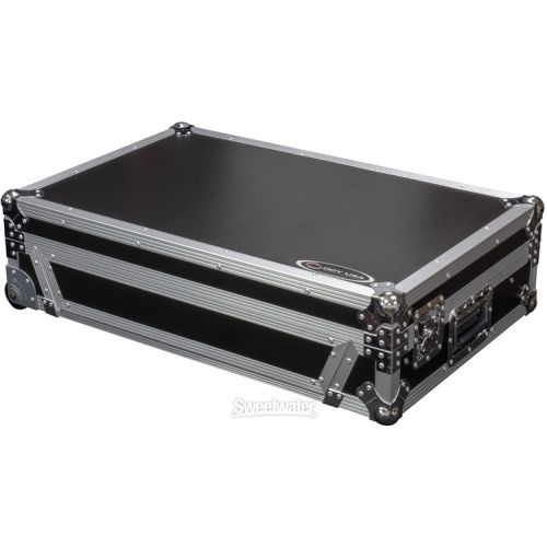  Odyssey FRDDJREV5GPW1U Pioneer DJ DDJ-REV5 1U Flight Case with Wheels