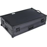 Odyssey FZGSRANE4W1BL Glide-style Flight Case for Rane Four with Wheels and 1U Rack - Black Label