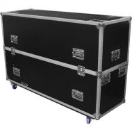 Odyssey Flight Zone Wheeled Case for Two 60 to 65