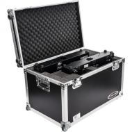 Odyssey Dual Chauvet Intimidator Spot Duo 155 Case with Pullout Handle and Wheels (Black)