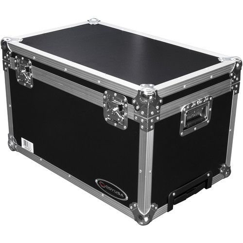  Odyssey Dual Chauvet Intimidator Spot Duo 155 Case with Pullout Handle and Wheels (Black)