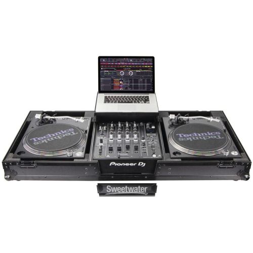  Odyssey FZGSLBM12WRBL 12-inch DJ Mixer and Turntable Flight Coffin Case