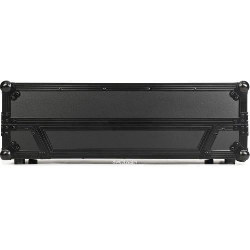  Odyssey FZGSDDJ1000W1BL Flight Zone Case with Glide Platform and 1U Rack Space - Black Label