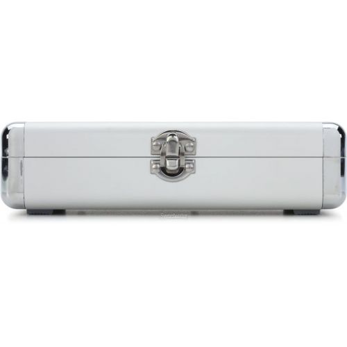  Odyssey KCC4PR2SL Krom Series PRO2 Quad Turntable Cartridge Case - Silver