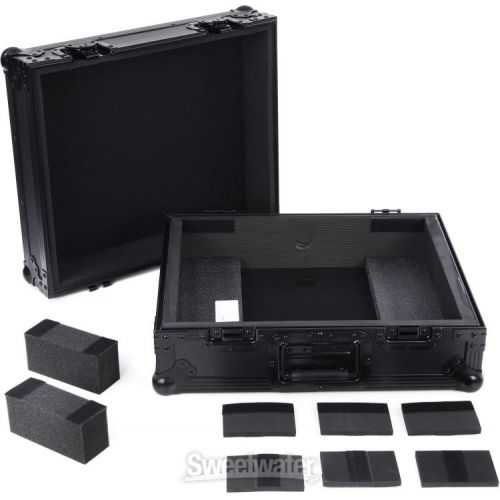  Odyssey FZ1200BL Universal Turntable Case - Black Hardware