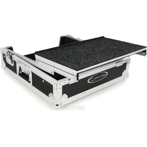  Odyssey FZGSDJMV10 ATA Flight Case with Glide Platform for Pioneer DJM-V10