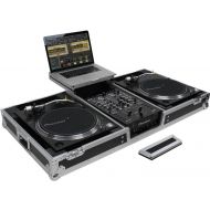 Odyssey FZGSLBM10WR 10-inch DJ Mixer and Turntable Flight Coffin Case