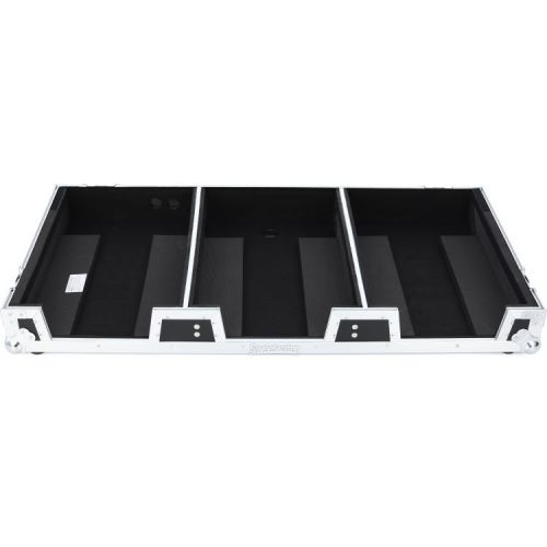  Odyssey FZ12CDJWXD2 Extra Deep DJ Coffin Case for 12-inch Format DJ Mixer and Two Media Players