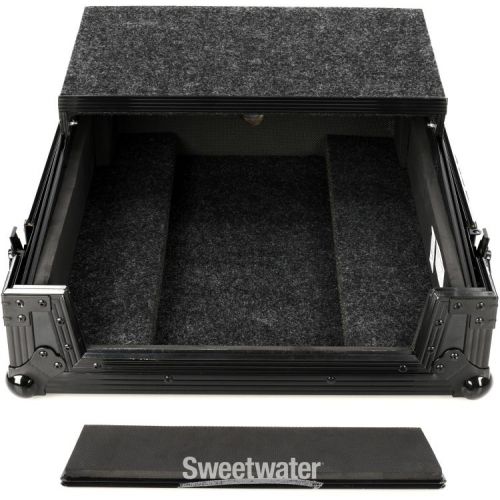  Odyssey FZGSDJMV10BL ATA Flight Case with Glide Platform for Pioneer DJM-V10 - Black Label