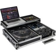 Odyssey FZGS1RA1272W DJ Coffin with Glide Platform