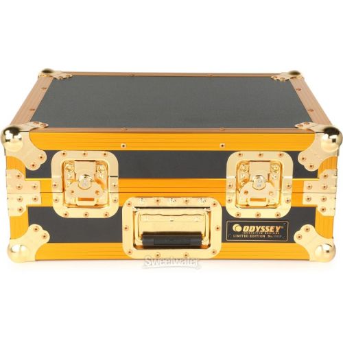  Odyssey FZ1200 Universal Turntable Case - Limited-Edition Gold