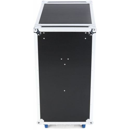  Odyssey FZ1316WDLXII 13U Top / 16U Front Pro Combo Rack Case with Two Side Tables and Casters