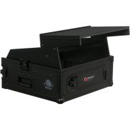 Odyssey FZGS1002BL Black Label Flight Zone Glide Style Combo Rack - 10U Over 2U (Black)