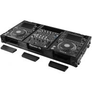 Odyssey FZ12CDJWXD2BL Coffin Case for 12-inch DJ Mixer and Dual Media Players Demo