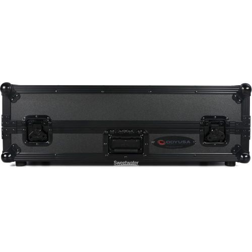  Odyssey FZGSRANEONEW1BL Flight Case for Rane One with Glide Platform and 1U Rack Space - Black Label Demo