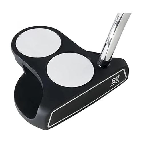  Odyssey DFX Putter(Right-Handed, 2 Ball, Oversized Grip, 34), Black