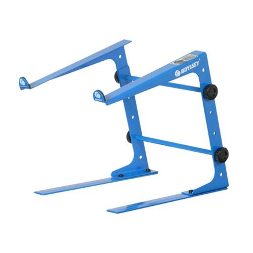  ODYSSEY Odyssey LSTAND Laptop Stand Pro DJ Computer Bracket w 3 Configurations - Blue