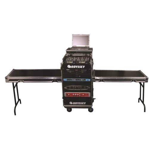  ODYSSEY Odyssey Deluxe Dual Table Glide Style Combo Rack