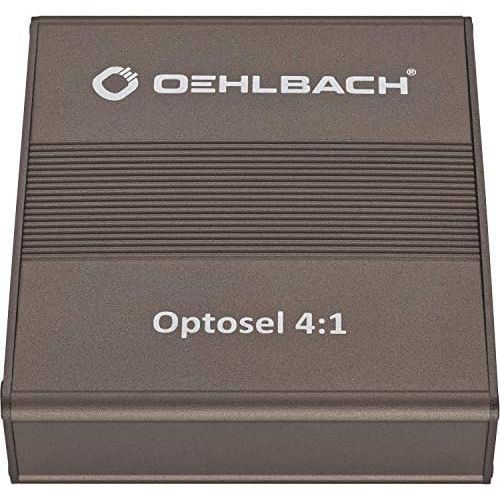  [아마존베스트]OEHLBACH XXL HDMI - SWITCHER 4100. 4 to 1. Certified, HDCP compliant, Booster, Autoswitching, Award winning. STAR RATING : 5.