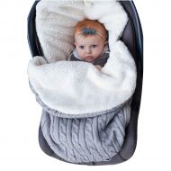 Oenbopo Newborn Baby Swaddle Blanket Wrap, Thick Baby Kids Toddler Knit Soft Warm Fleece Blanket...