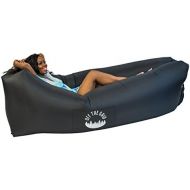 Off the Grid Inflatable Lounger - Air Sofa Wind Chair Hammock - Floating/Portable Bed for Beach, Pool, Camping, Outdoors Lazy Bag Cloud Couch