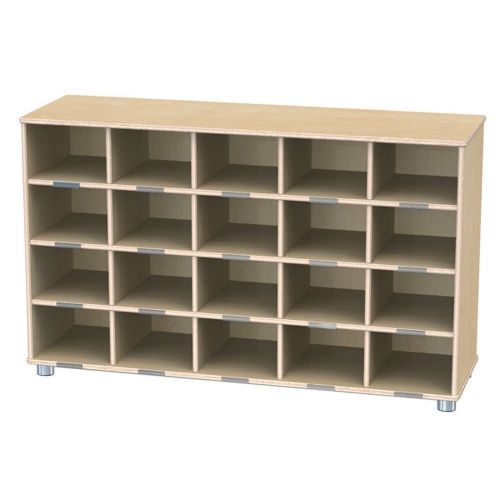  Offex Kids Classroom Organizer Twenty-Cubbie Shelf Storage Unit