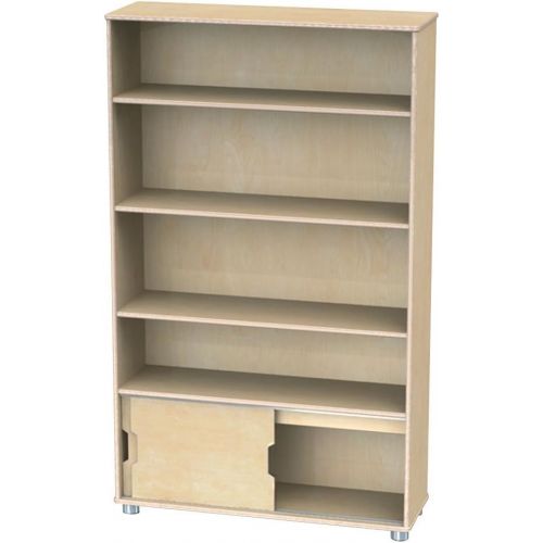  Offex Classroom Book Storage Organizer 4-Shelf Bookcase