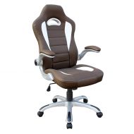 Office Express High Back Race Series Executive Office Chair - Camel