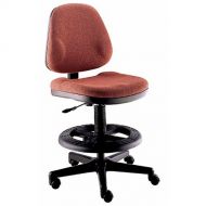 Office Master BC47 Charcoal Fabric Wide Body Drafting Bar Counter Stools Chairs