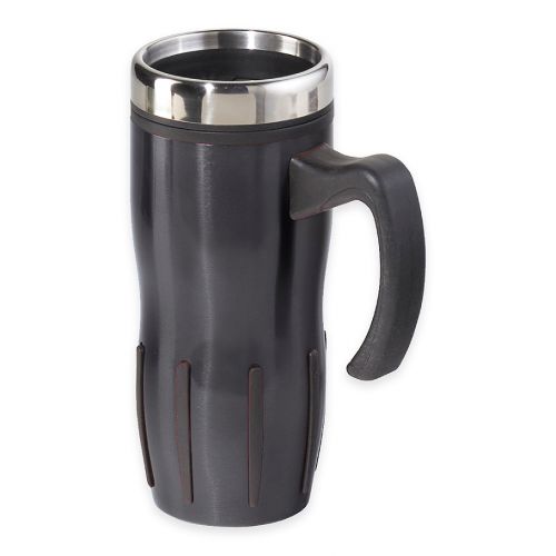  Oggi™ Lustre 16 fl. oz. Multi-Grip Stainless Steel Travel Mug