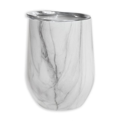  Oggi Cheers Stainless Steel Wine Tumbler with Acrylic Lid