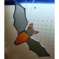 /OglesGlassStudio Halloween Stained Glass Bat