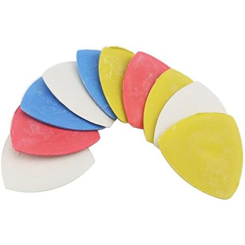  Ogrmar 10PCS Professional Tailors Chalk Triangle Tailors Chalk Markers Sewing Fabric Chalk