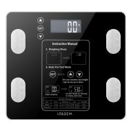 Oguine Body Fat Sacle, 180kg/100g Digital Body Fat Scale Health Analyser Fat Muscle BMI Body Fat Sacle...