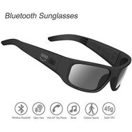 [아마존베스트]OhO sunshine Waterproof Audio Sunglasses,Open Ear Bluetooth Sunglasses to Listen Music and Make Phone Calls with Polarized UV400 Protection Safety Lenses,Unisex Sport Design for Al