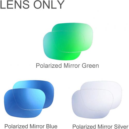  [아마존베스트]OhO sunshine 3 Sets Lens Only (Polarized Mirror Blue & Mirror Silver & Mirror Green)