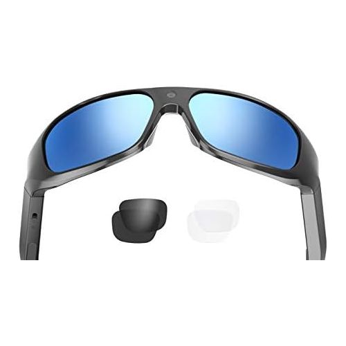  OhO sunshine 4K Ultra HD Water Resistance Video Sunglasses, Sports Action Camera with Built-in 128GB Memory and Polarized UV400 Protection Safety Lenses,Unisex Sport Design